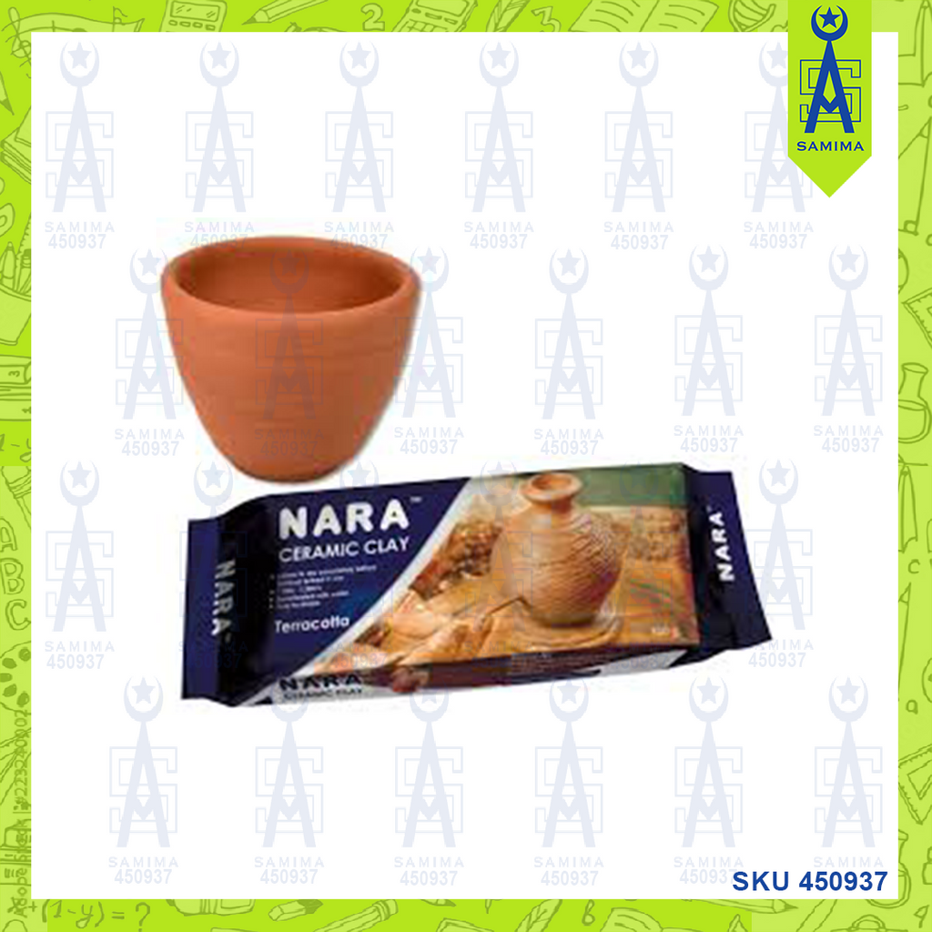 NARA CERAMIC CLAY TERRACOTTA CRM-500G/G – Samima