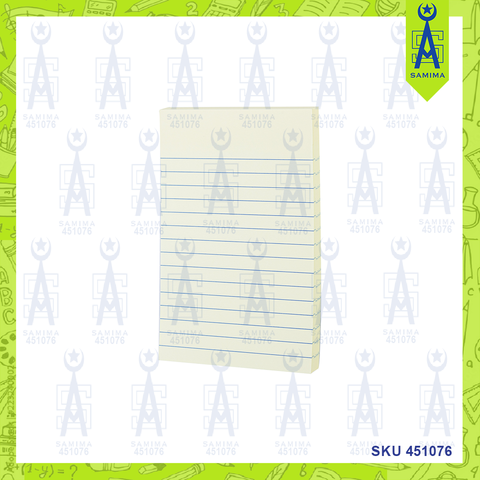 DELI TO-DO NOTES LINED A00752 152X101MM 6 X 4