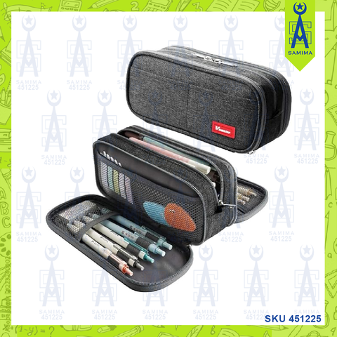 DELI 66851 DRAWING PENCIL BAG CASE POUCH (HOLDER)