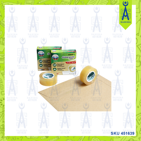 LOUIS KRAFT (BIODEGRADABLE) TAPE K165 48MM X22.5M