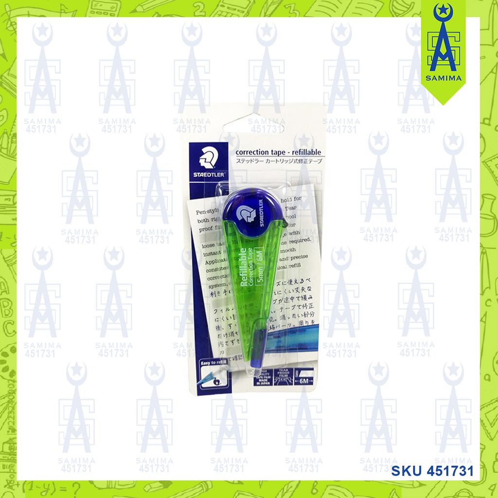 STAEDTLER CORRECTION TAPE 6202-5BKLO – Samima