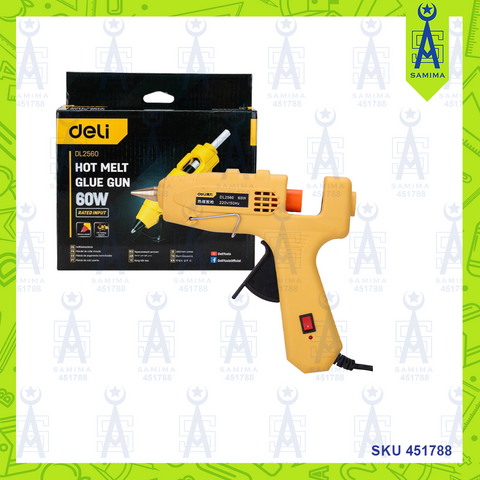 DELI DL2560 HOT MELT GLUE GUN / BOX SMALL 60W