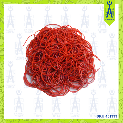 WAN RUBBER BAND 1.5'' RED / YLLOW 100GRM