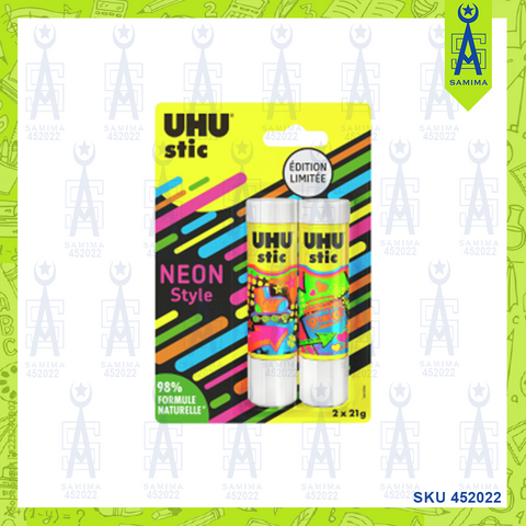 UHU NEON GLUE STICK NEW 21G 2023