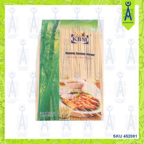 KBM BAMBOO SATAY STICK 8'' 200GRM