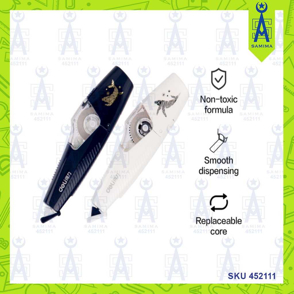 DELI 71497 CORRECTION TAPE 5MM X 6M – Samima