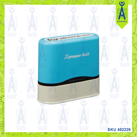 XSTAMPER QN41 BLUE QUIX NAME STAMP