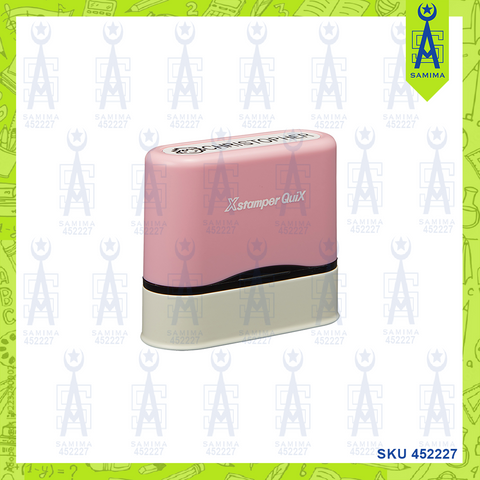 XSTAMPER QN41 PINK QUIX NAME STAMP