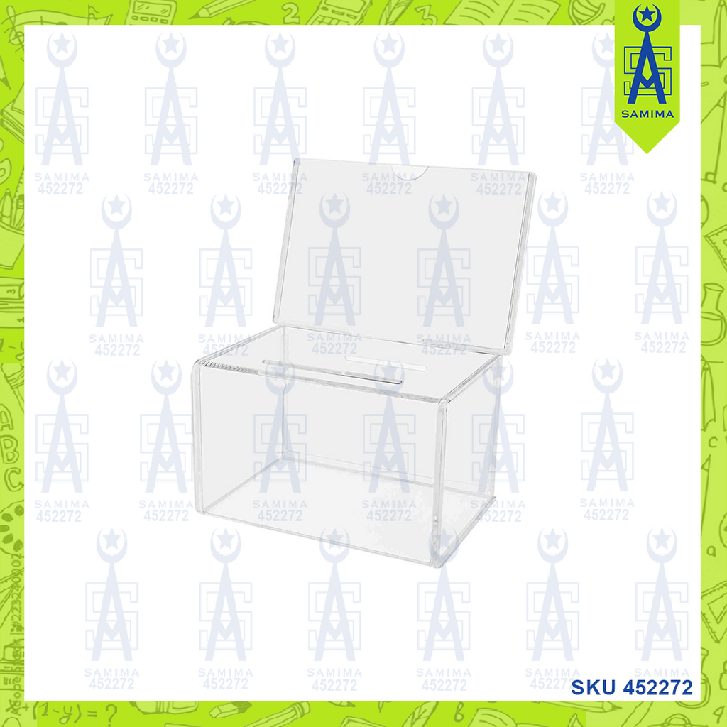 DEFLECTO 592901 SMALL COIN BOX SIGN HOLDER 4R – Samima