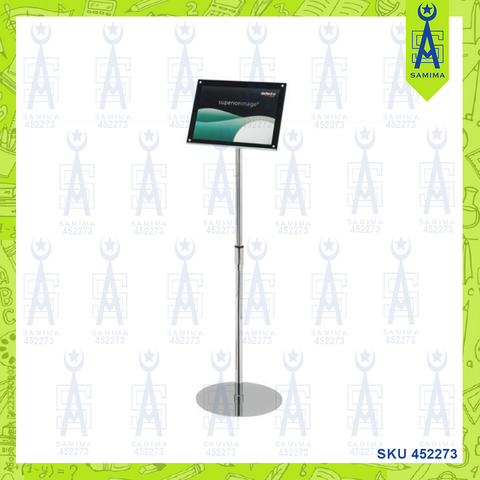 DEFLECTO 790845 A4 FLOOR STAND WITH EXTENSION POLE