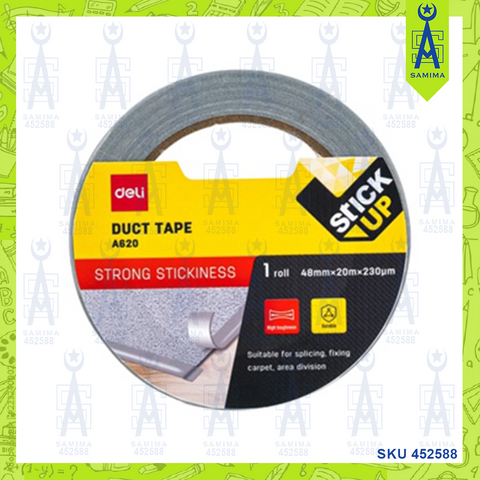 DELI  A616, A620 DUCT TAPE 48MM X 20M