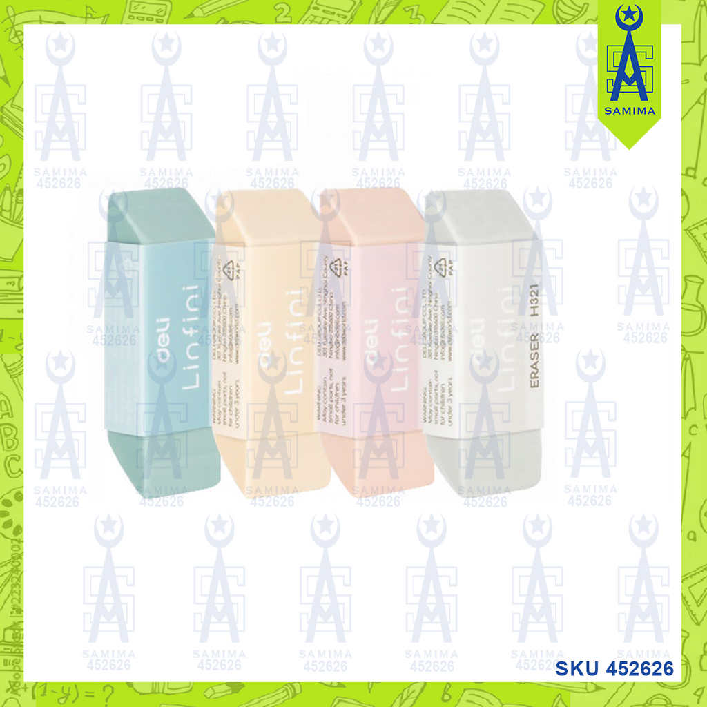 DELI H321 LINFINI ERASER 1'S – Samima