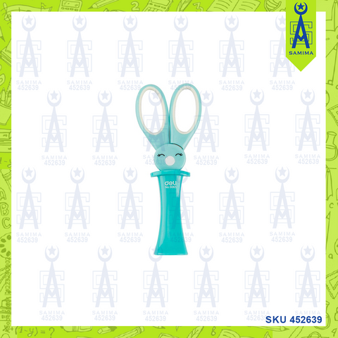 DELI 6065 JINGOO CHILDRENS SCISSORS W/ HOLDER