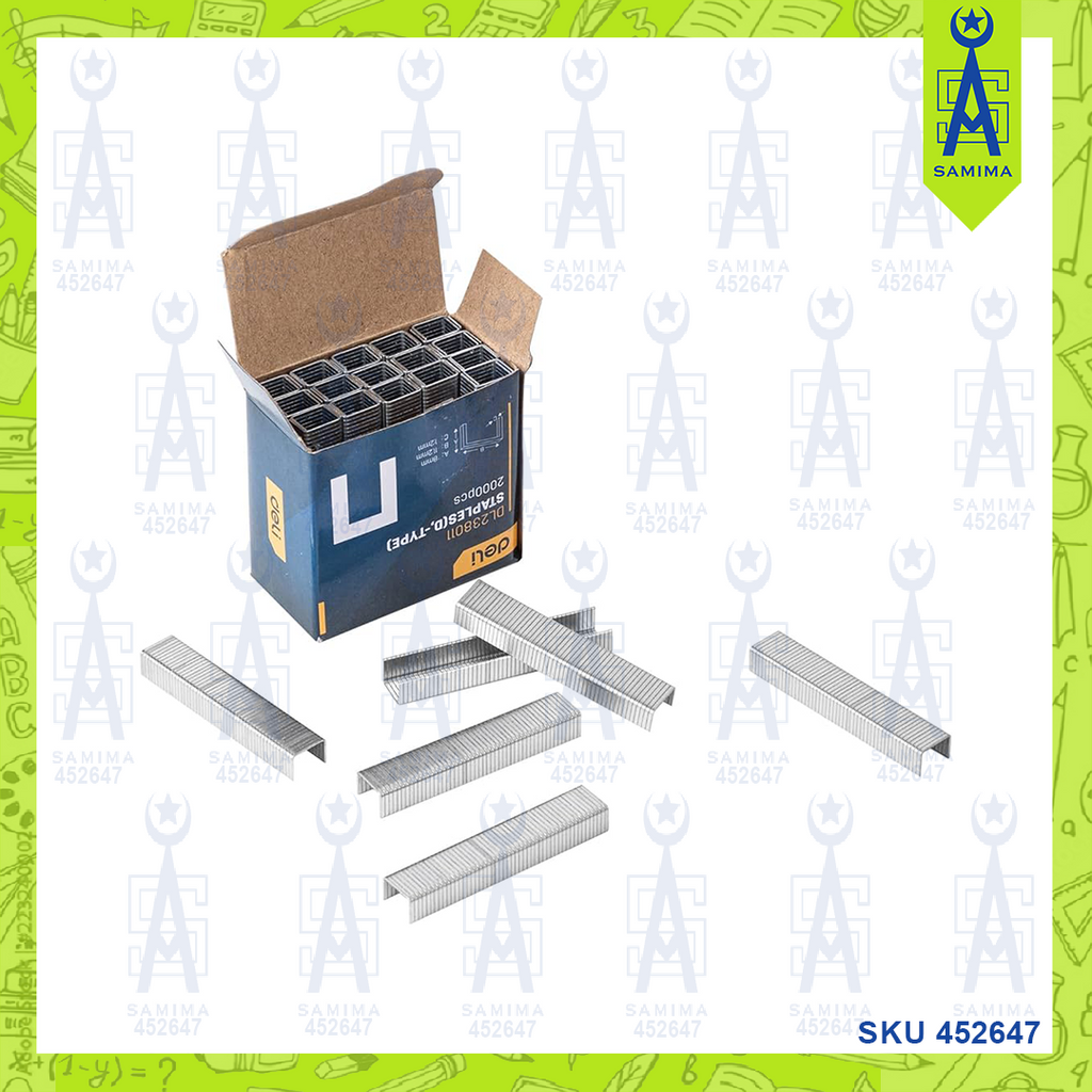 DELI DL238011 STAPLES D-TYPE – Samima