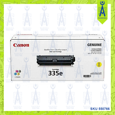 CANON 335E YELLOW TONER CARTRIDGE