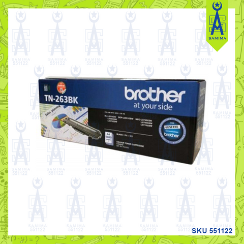 BROTHER TN-263 BLACK TONER CARTRIDGE