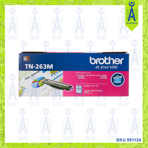 BROTHER TN-263 MEGENTA TONER CARTRIDGE