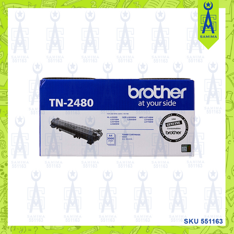 BROTHER TN-2480 BLACK TONER CARTRIDGE