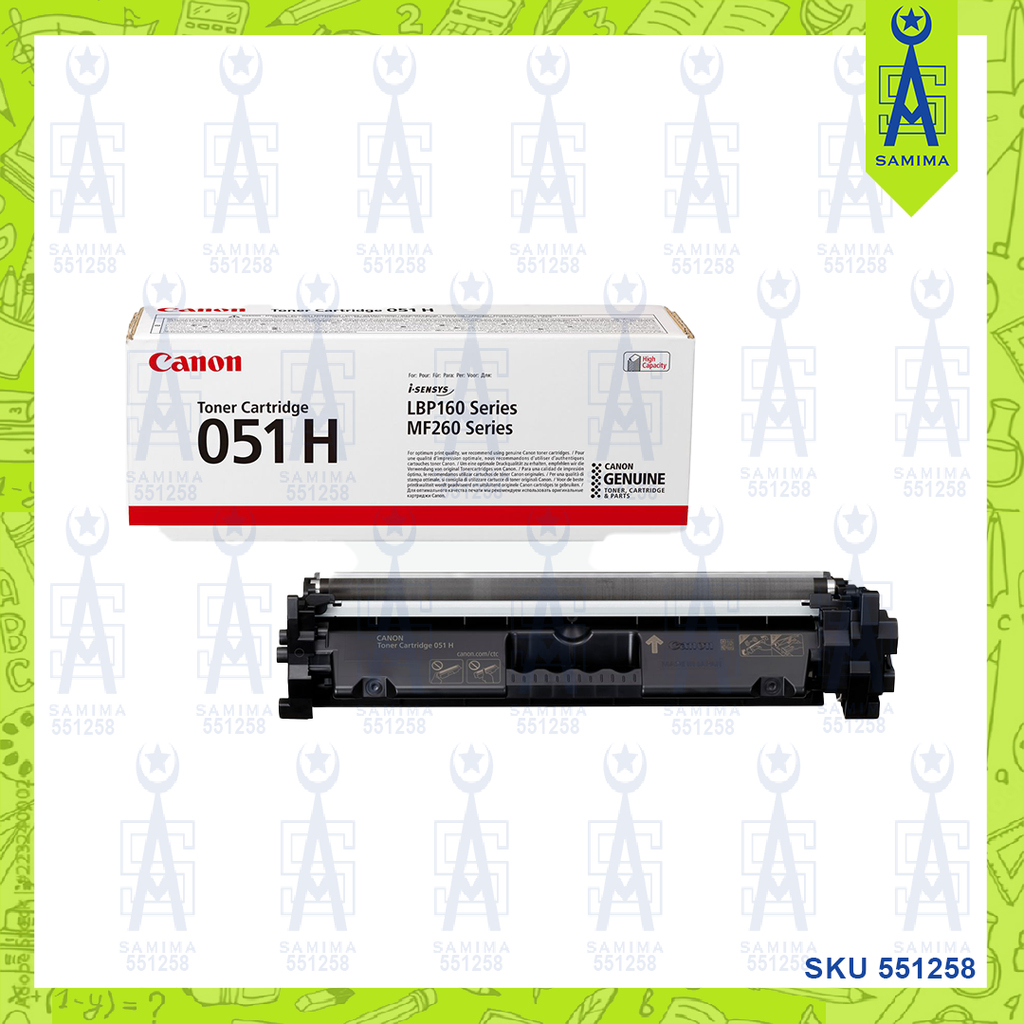 CANON 051H BLACK CARTRIDGE TONER – Samima