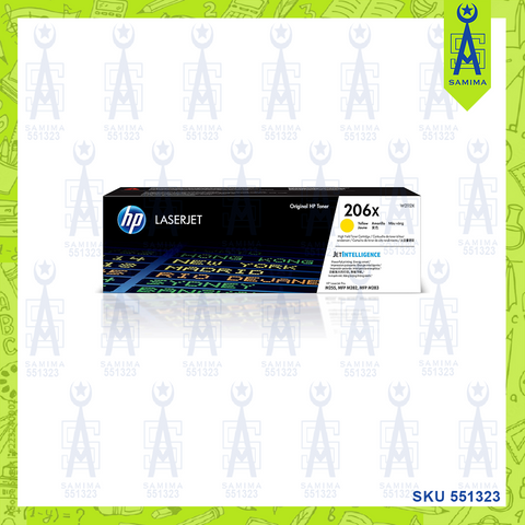 HP 206X YELOW TONER CARTRIDGE W2112X