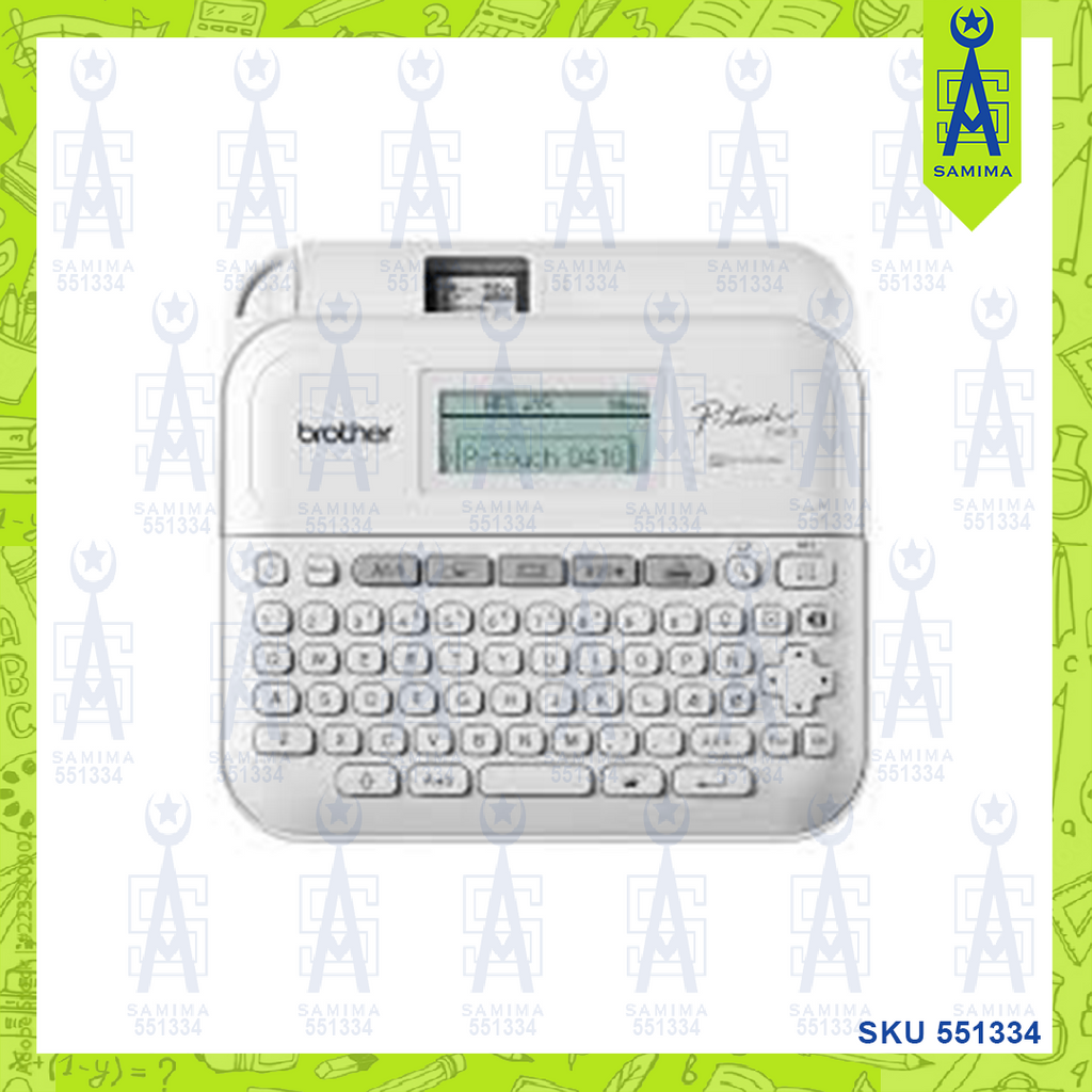 BROTHER COMPACT DESKTOP LABEL MAKER D410 – Samima