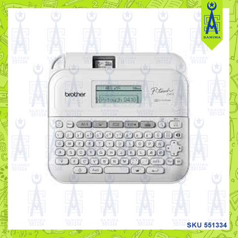 BROTHER COMPACT DESKTOP LABEL MAKER D410