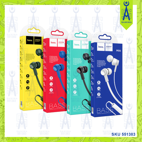 HOCO M86 OCEANIC UNIVERSAL EARPHONES WITH MIC