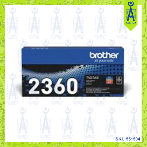 BROTHER TN-2360 BLACK TONER CARTRIDGE