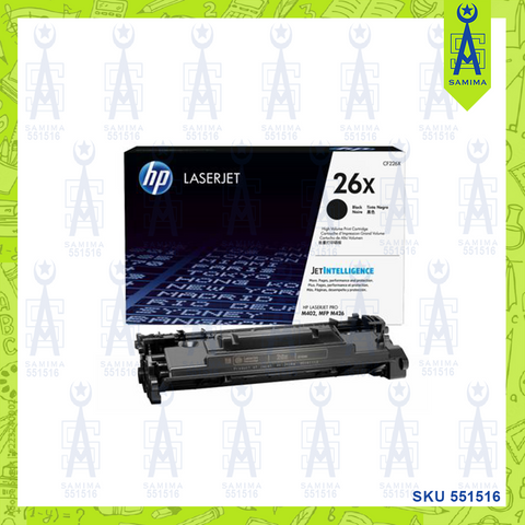 HP 26X BLACK CARTRIDGE TONER CF226X