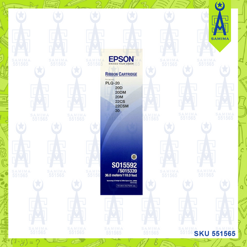 EPSON RIBBON PLQ-20 S015592 / S015339