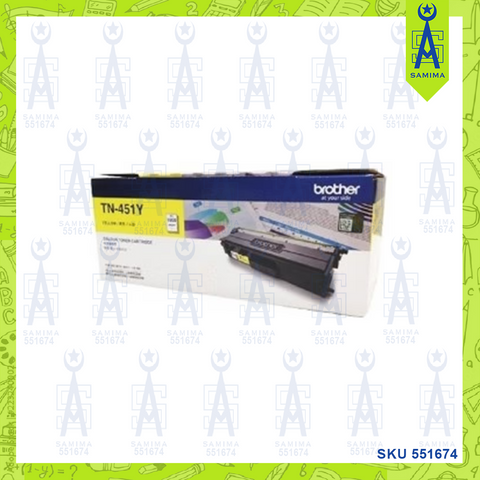 BROTHER TN451 YELLOW CARTRIDGE TONER