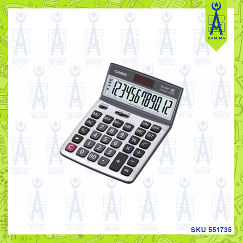 CASIO DX-120ST 12 DIGIT TILT DISPLAY CALCULATOR