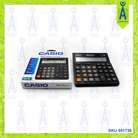 CASIO DH-16 16 DIGIT WIDE FORMAT KEYPAD CALCULATOR