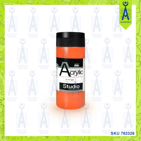 KCK STUDIO ACRYLIC 520ML- BRILLIANT ORANGE