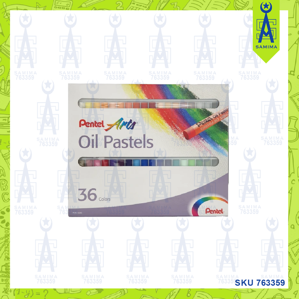 PENTEL ARTS OIL PASTELS 36 COLOURS PHN-36 – Samima