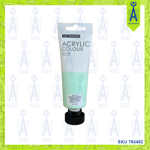 ART RANGER ACRYLIC COLOUR TUBE 75ML PASTEL GREEN