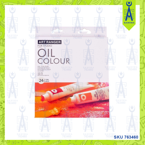 ART RANGER EO2412C-4 OIL COLOUR 24 X 12ML