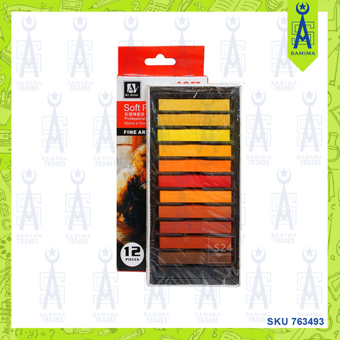 ART NATION SOP1210RC SOFT PASTELS 12 COLOURS