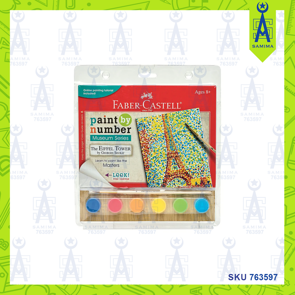 FABER CASTELL PAINT BY NUMBER MUSEUM SERIES EIFFEL – Samima