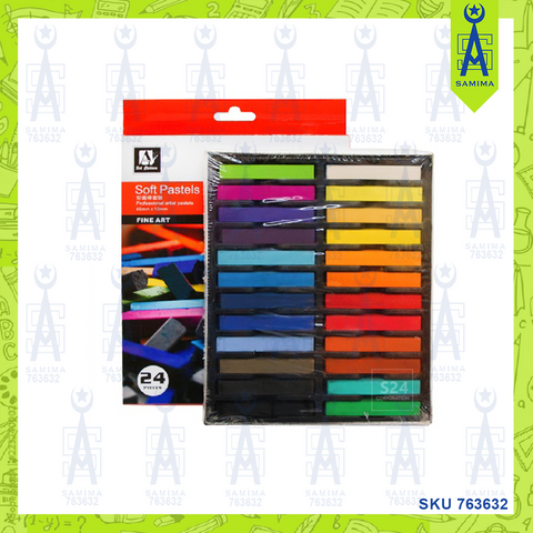 ART NATION SOP2410RC SOFT PASTELS 24 COLOURS