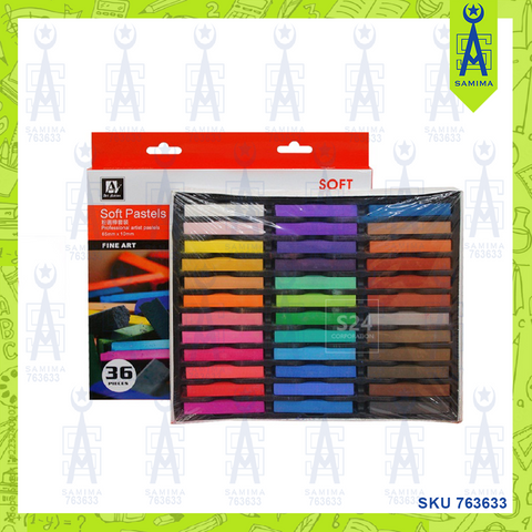 ART NATION SOP3610RC SOFT PASTELS 36 COLOURS