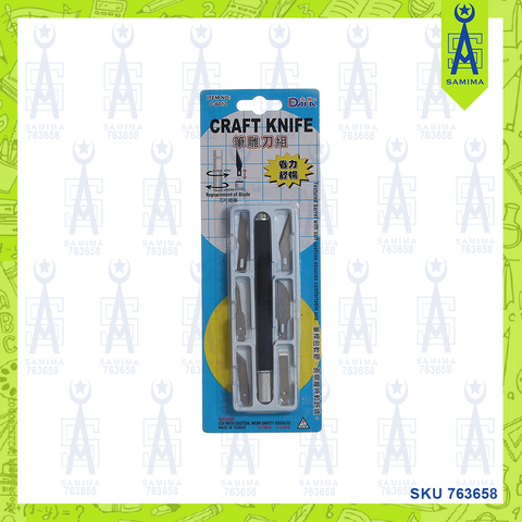 DAFA C-6012 CRAFT KNIFE SET / CARD