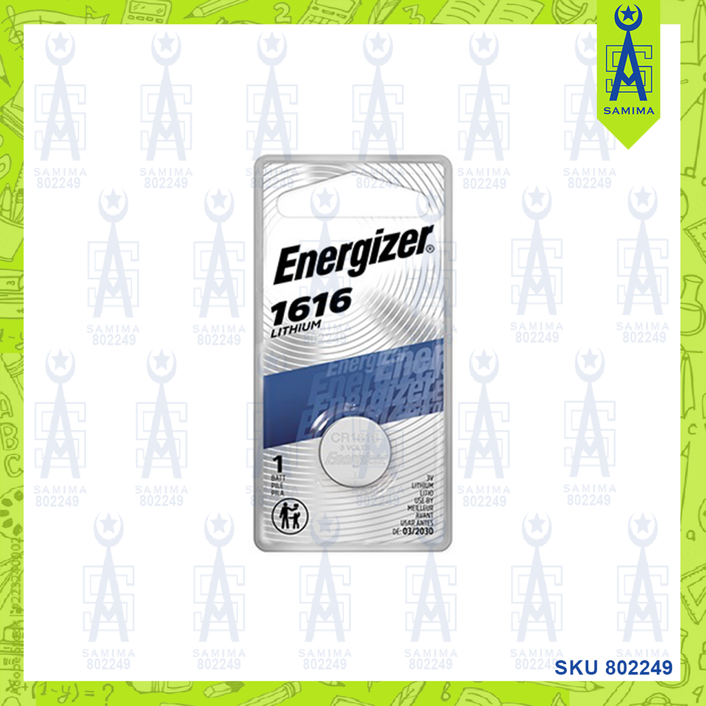 ENERGIZER 1616 COINT BATTERY – Samima