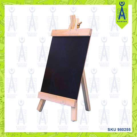 BLACK BOARD  20 X 34CM W / EASEL STAND