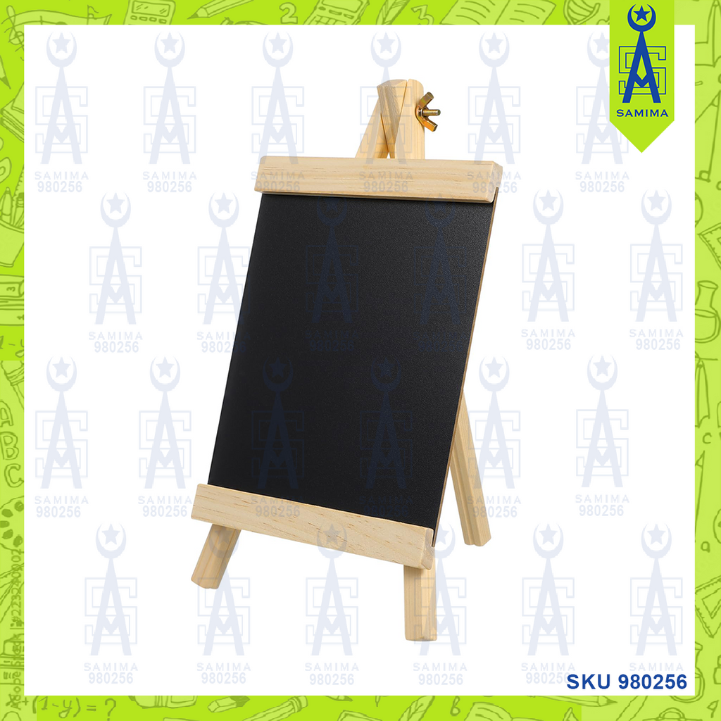 BLACK BOARD 16 X 29CM W / EASEL STAND – Samima