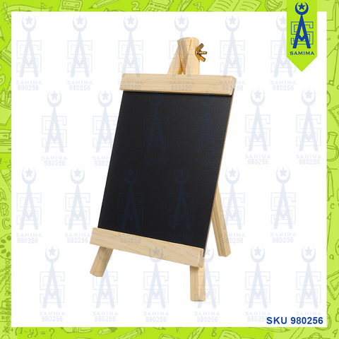 BLACK BOARD  16 X 29CM W / EASEL STAND