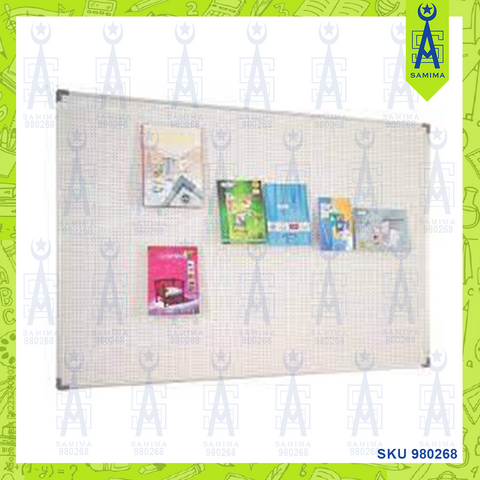 WB PEG BOARD ALUMINIUM FRAME 2 X 3'