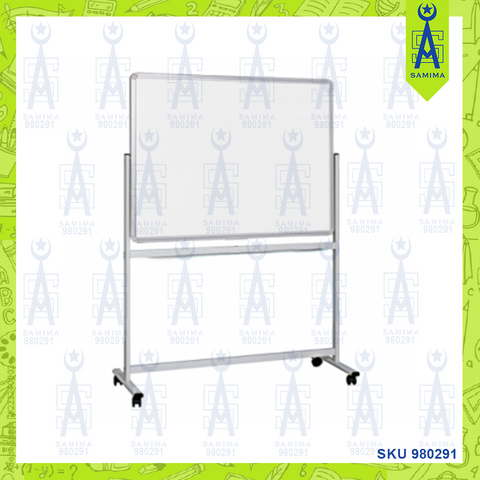 WB DOUBLE SIDE WHITEBOARD W/ STAND DMS35 3 X 5'