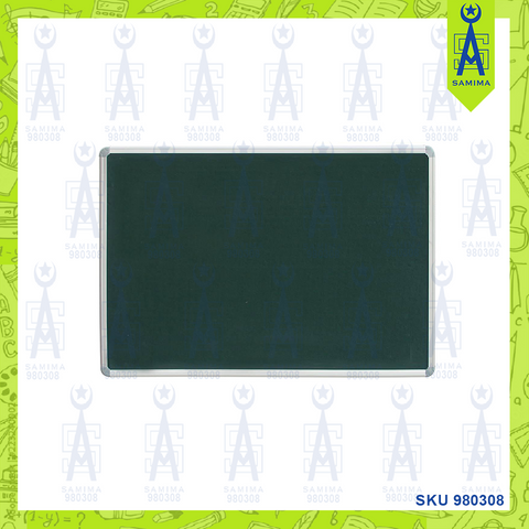 WB MAGNETIC GREEN BOARD 90 X 120CM 3' X 4'