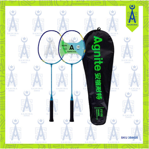 DELI F2102 AGNITE BADMINTON ROCKET SET 2'S / PACK